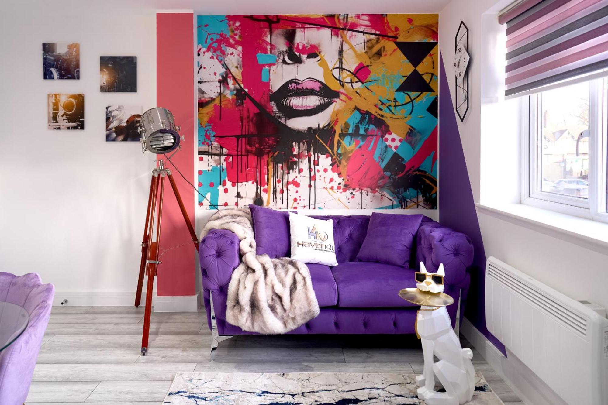 Artspace Centre-private Parking Space-fireplace Wifi Netflix Haven4u *